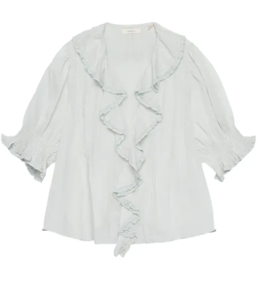 Henri Top in Alice Blue